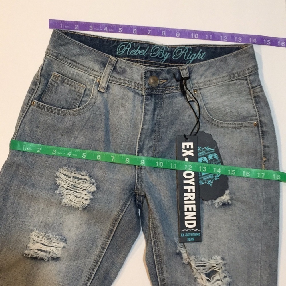 Rebel By Right NWT Ex-Boyfriend Distressed Skinny - Picture 8 of 8